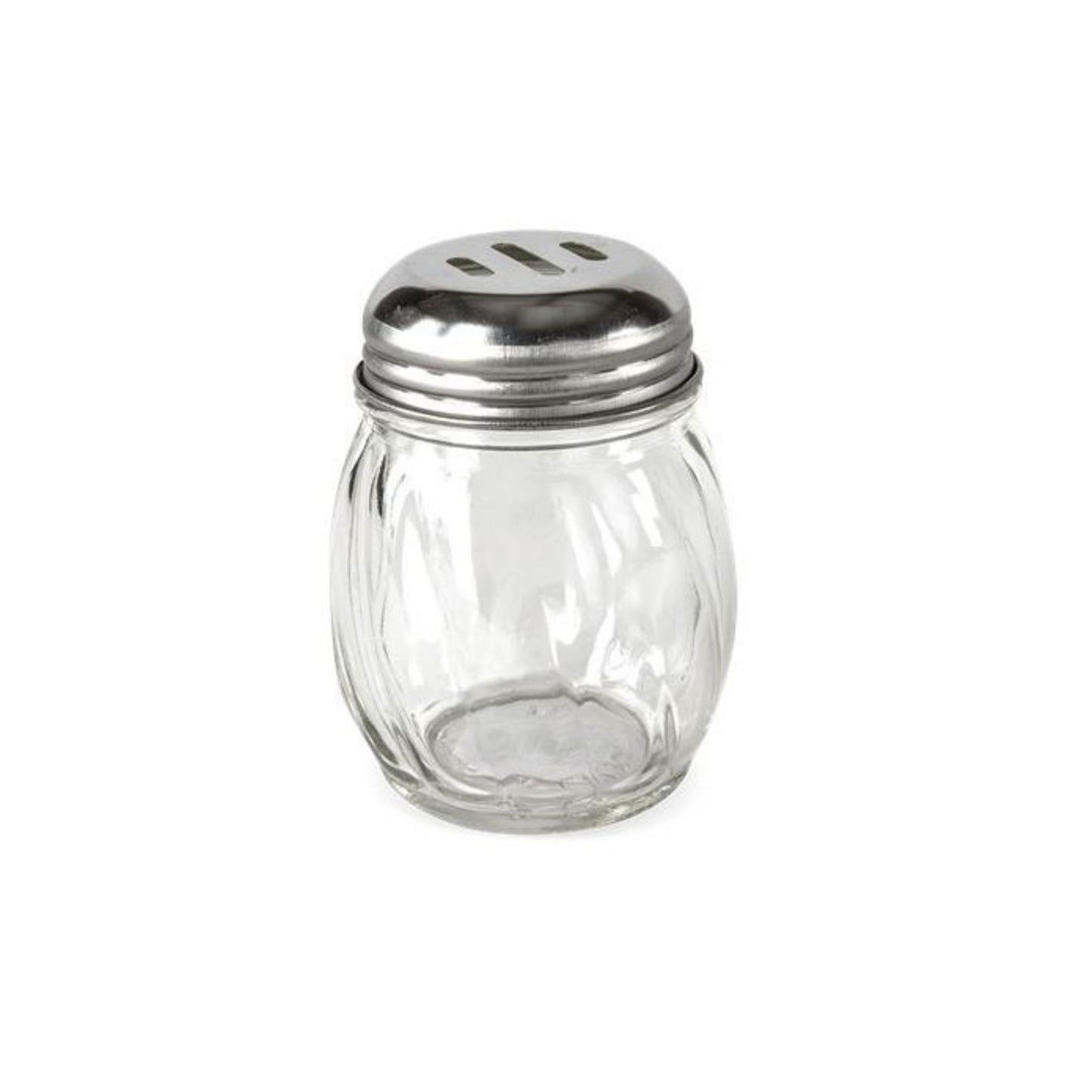 FRASCO DE VIDRIO PARA QUESO RANURADO 6 OZ