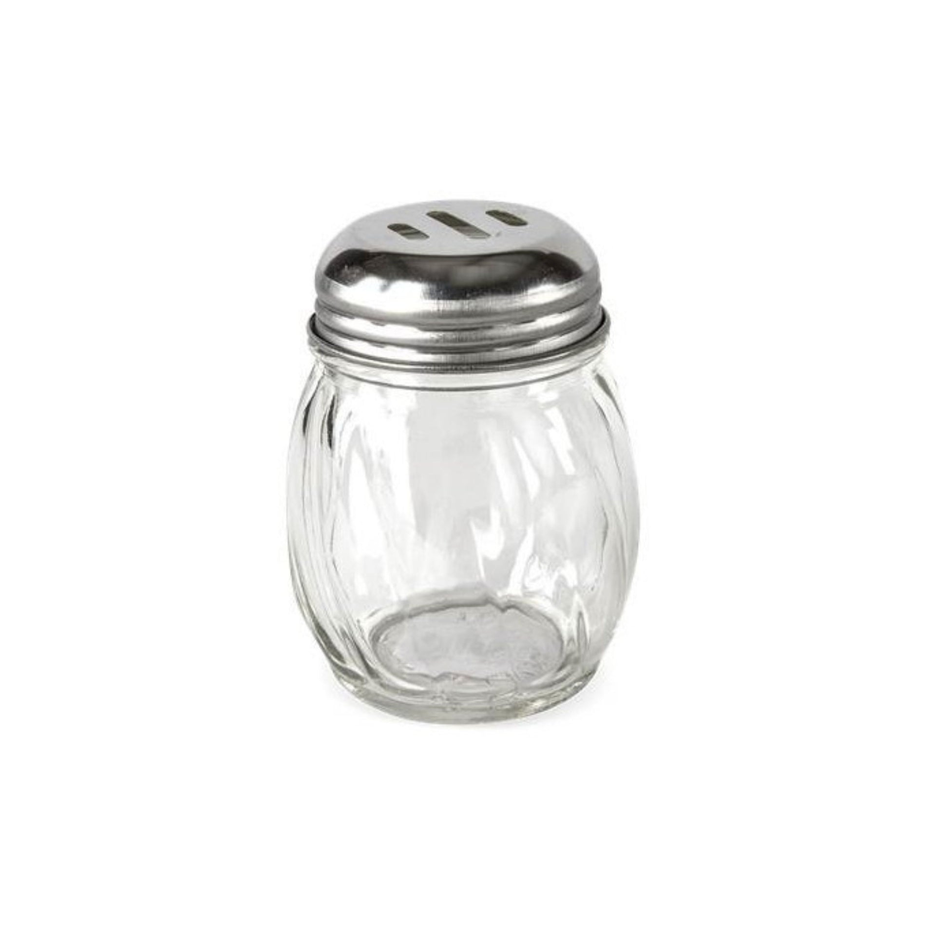 FRASCO DE VIDRIO PARA QUESO RANURADO 6 OZ