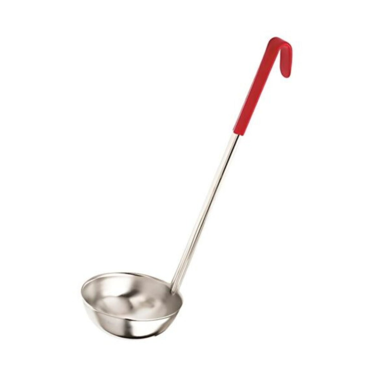 CUCHARÓN PARA SERVIR 12 OZ AI/PLÁSTICO ROJO