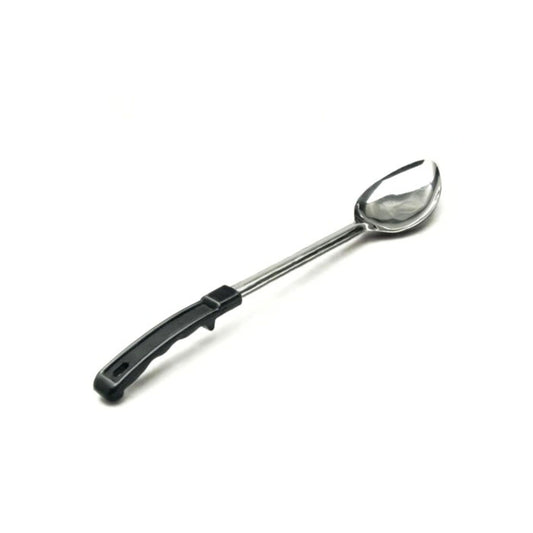 CUCHARA PARA COCINAR ACERO INOX MANGO PLÁSTICO 15" LISA