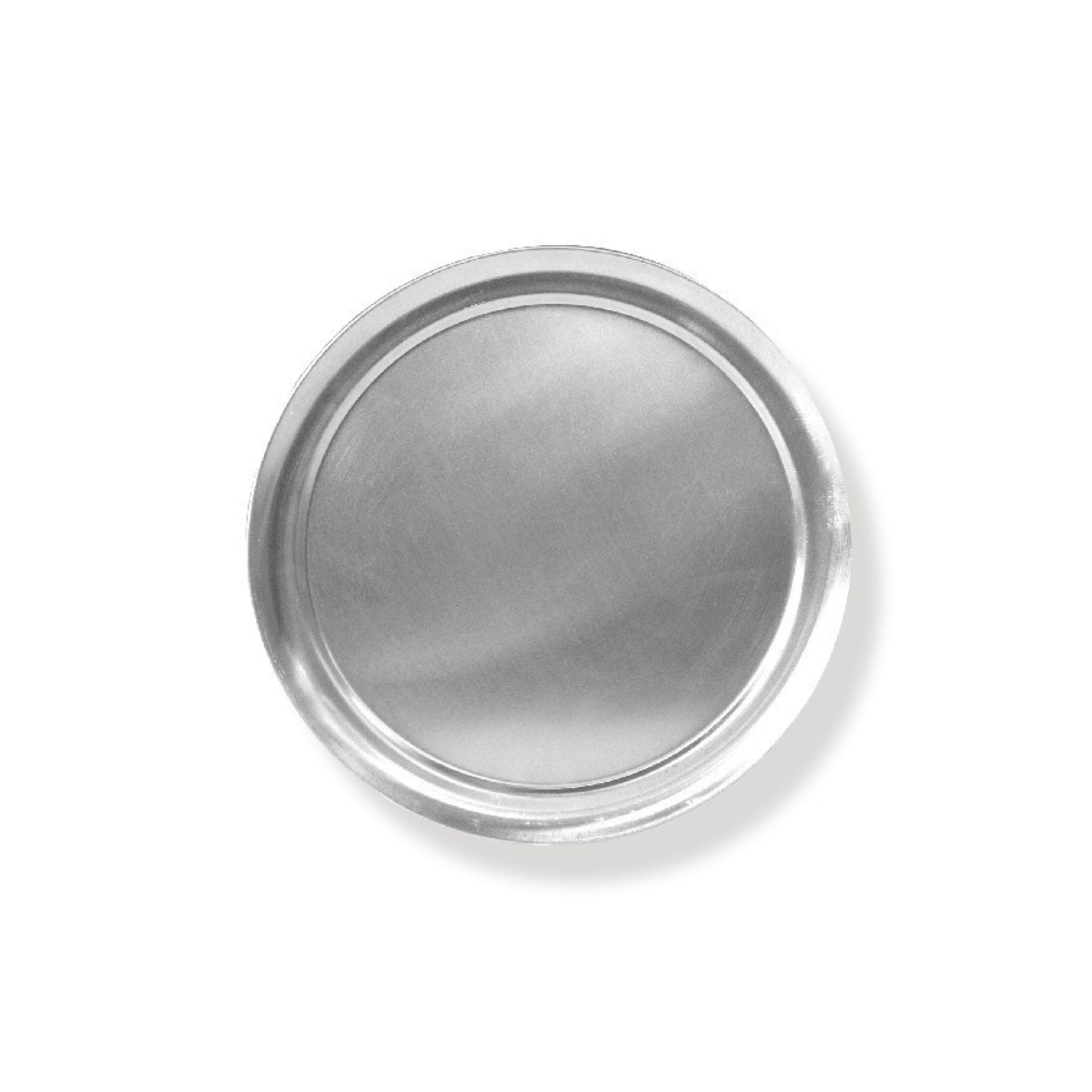 CHAROLA ALUMINIO REDONDA PARA PIZZA 15"