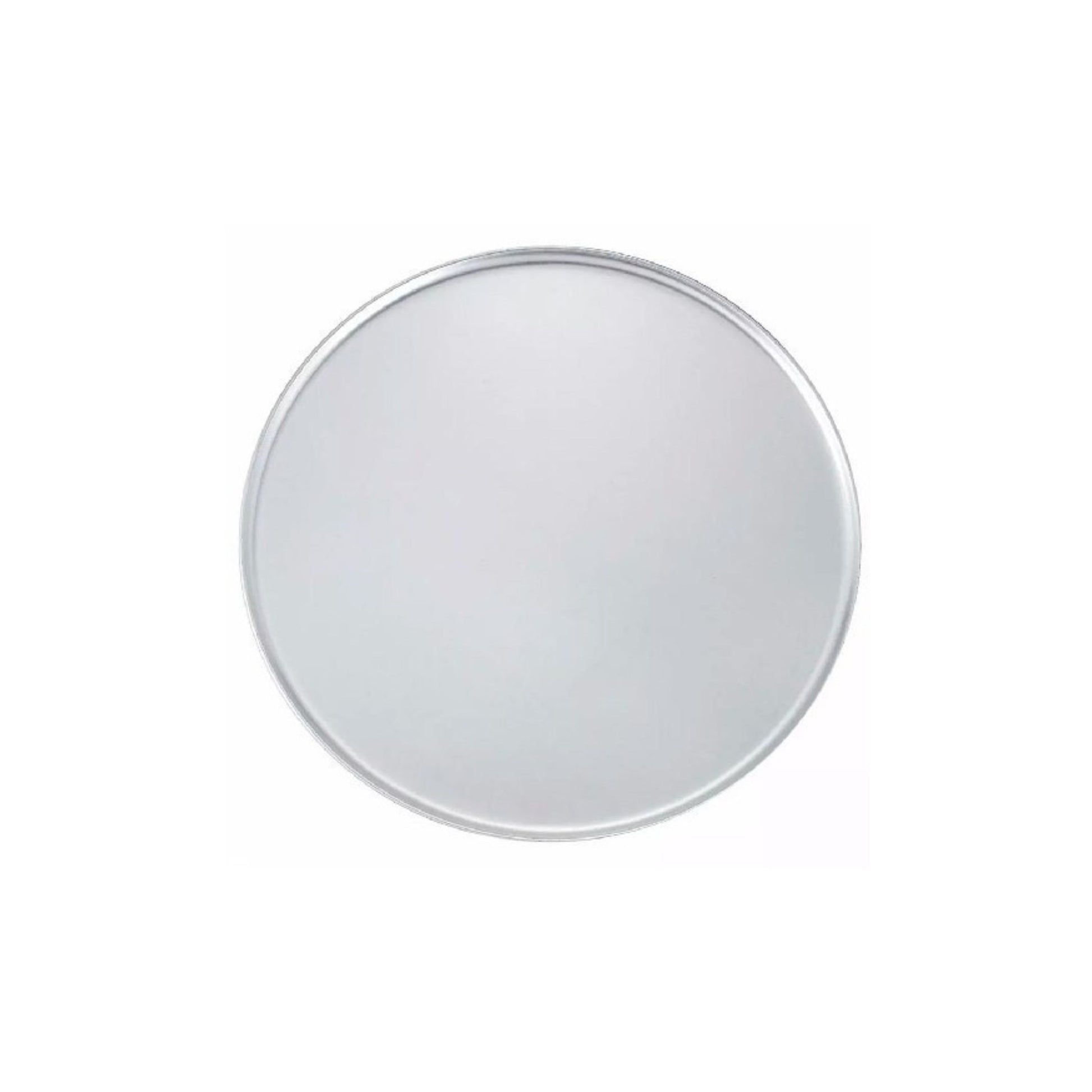 CHAROLA ALUMINIO REDONDA PIZZA CON BORDE 12"