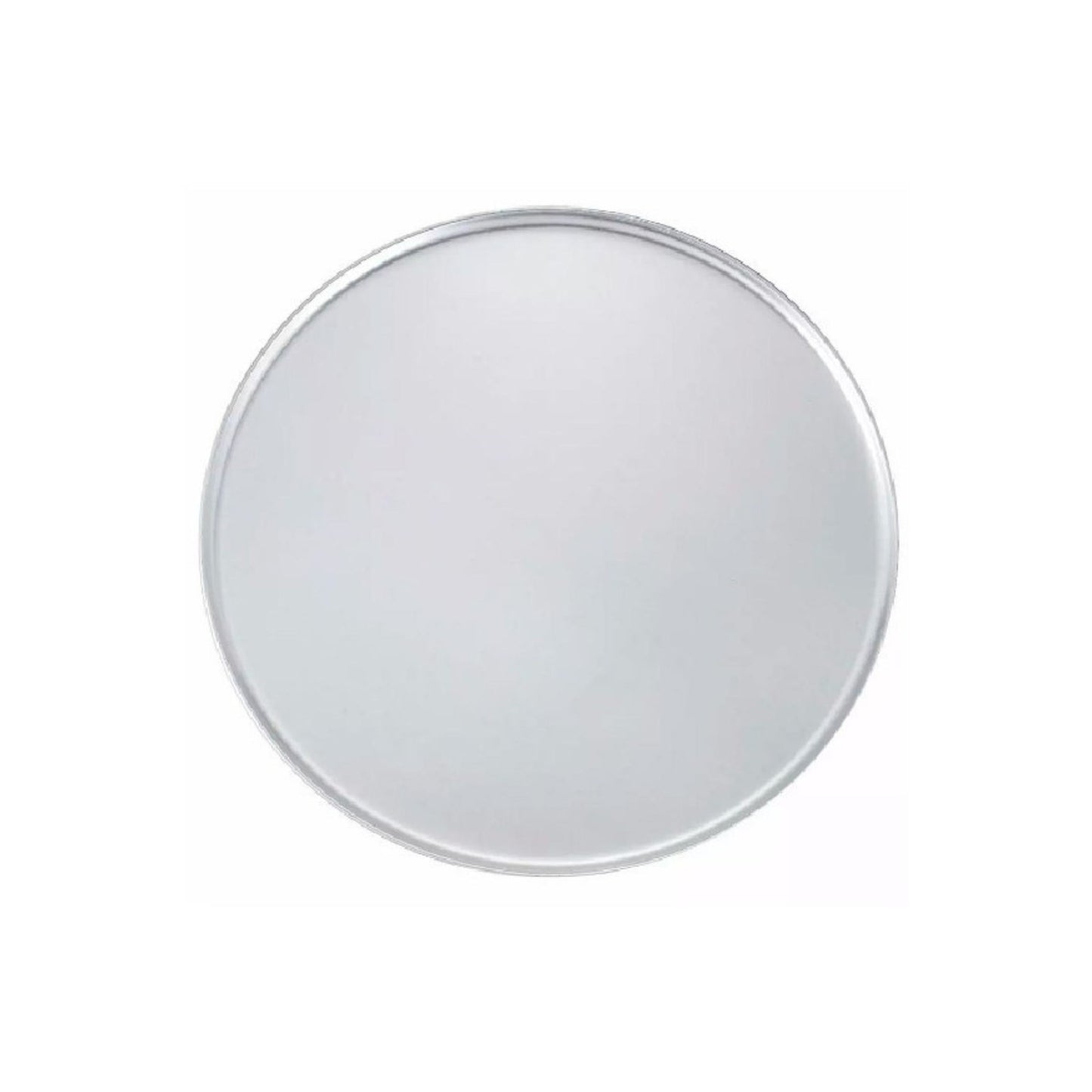 CHAROLA ALUMINIO REDONDA PIZZA CON BORDE 16"