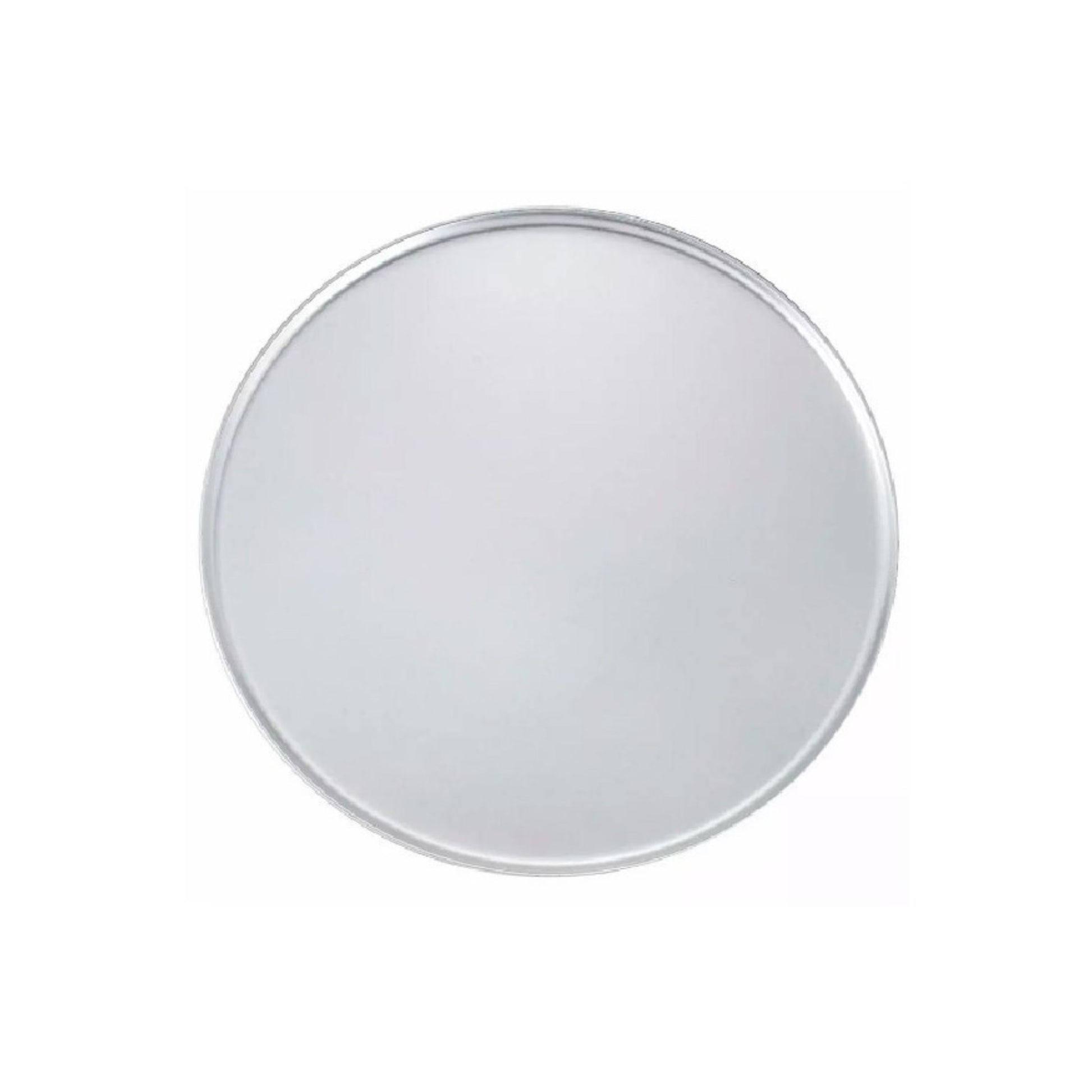 CHAROLA ALUMINIO REDONDA PIZZA CON BORDE 16"