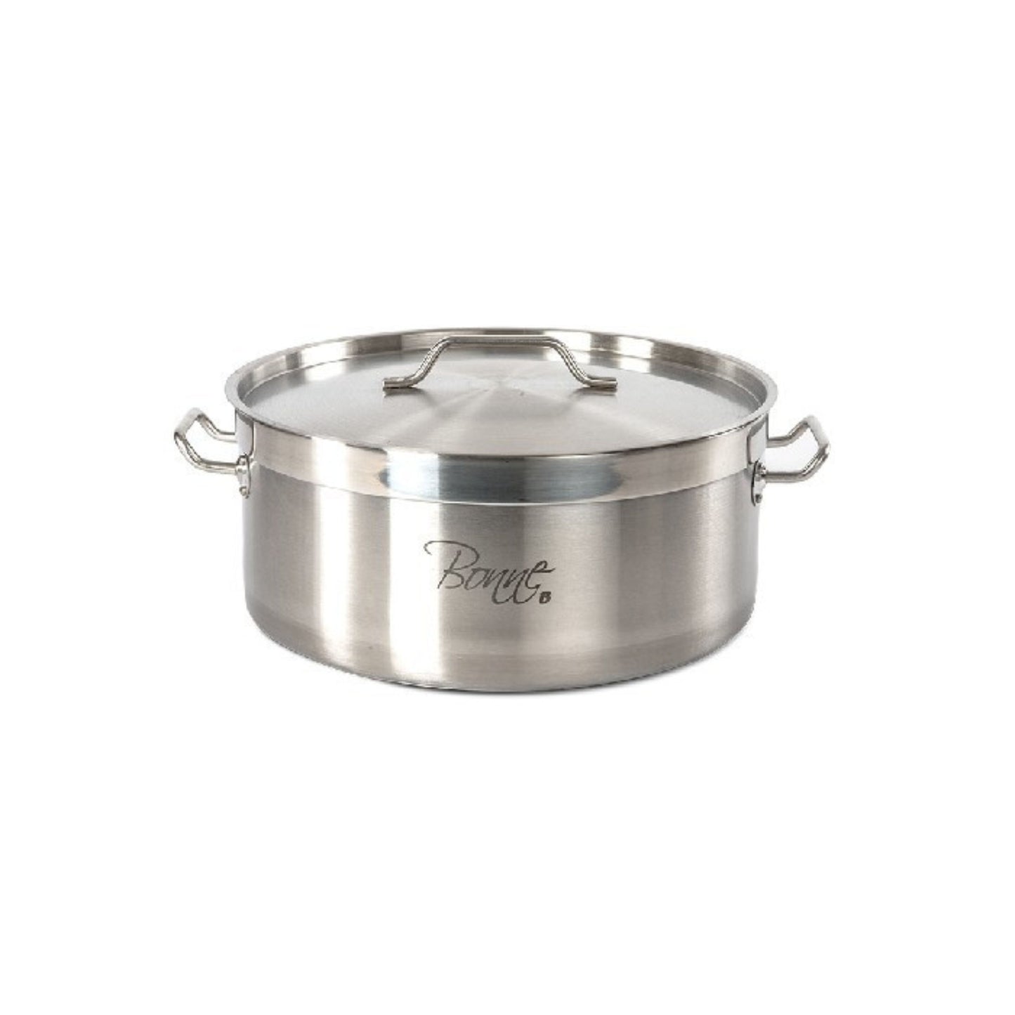 BUDINERA DE ACERO INOXIDABLE 20 LTS CON TAPA (17 CM X 41 CM)