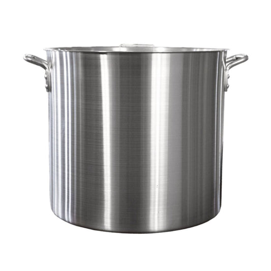 OLLA ALUMINIO TRIPLE FUERTE 120 LTS CON TAPA (55 CM X 50 CM)