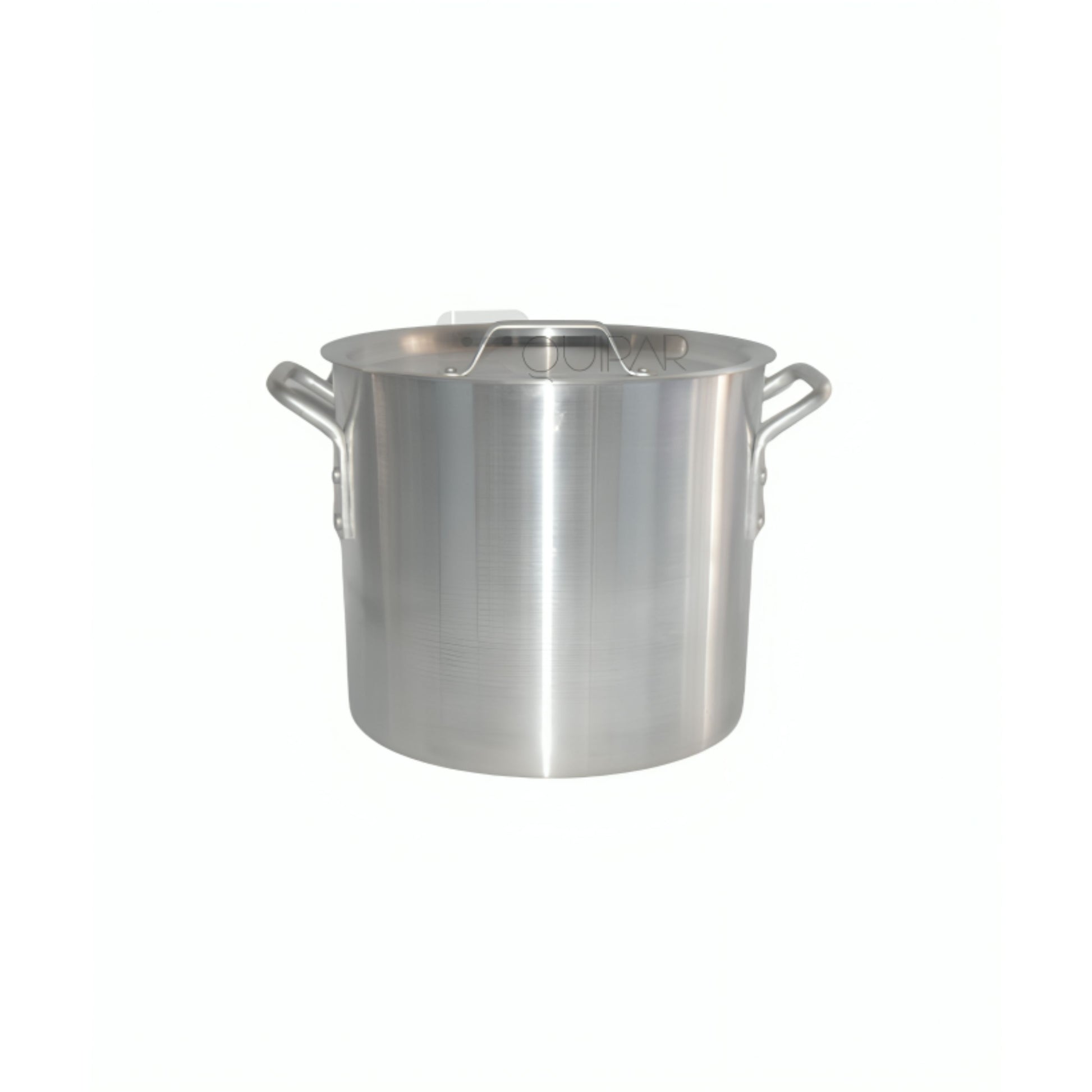 OLLA ALUMINIO TRIPLE FUERTE 20 LTS CON TAPA (30 CM X 28 CM)