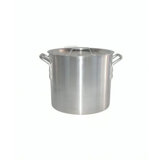 OLLA ALUMINIO TRIPLE FUERTE 20 LTS CON TAPA (30 CM X 28 CM)