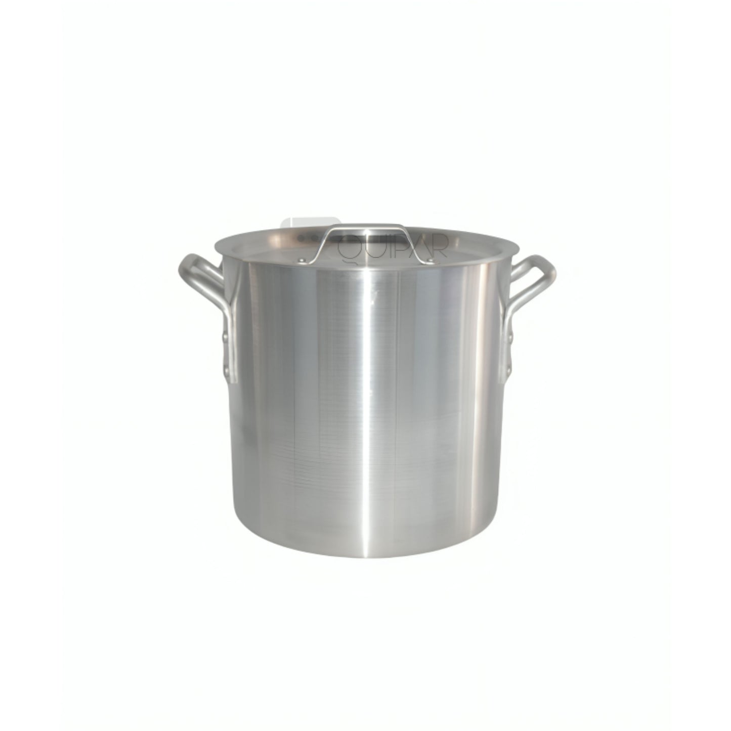 OLLA ALUMINIO TRIPLE FUERTE 24 LTS CON TAPA (32 CM X 29 CM)