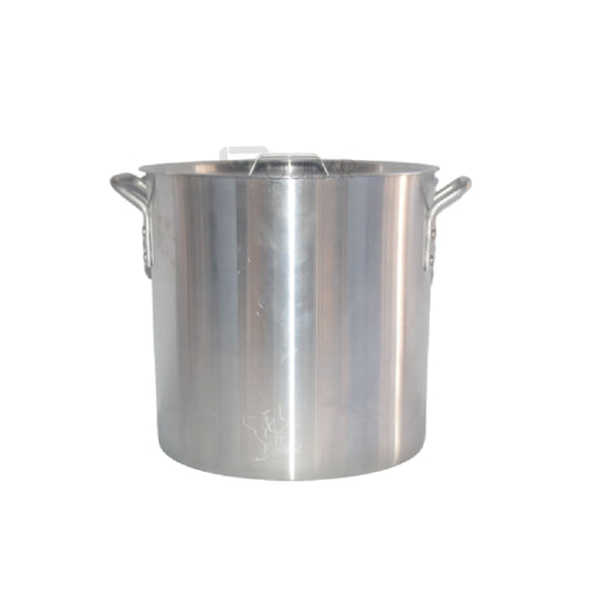 OLLA ALUMINIO TRIPLE FUERTE 80 LTS CON TAPA (48 CM X 43 CM)