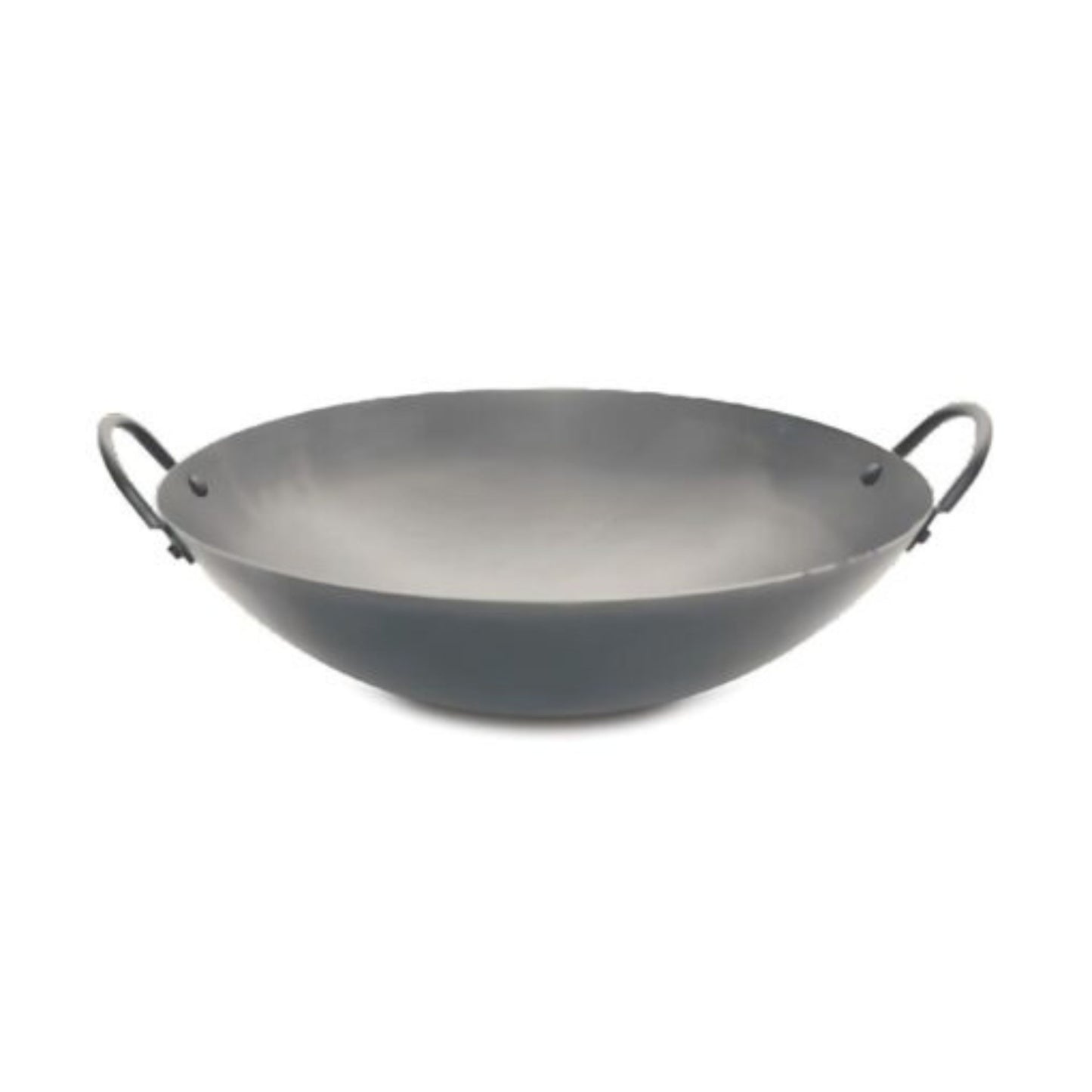 WOK CHINO ACERO AL CARBÓN 36X10 CM AGARRADERA AMBOS LADOS