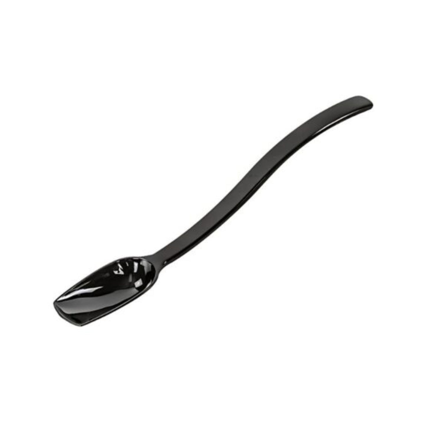 CUCHARA POLICARBONATO PARA BUFFET 8" NEGRA