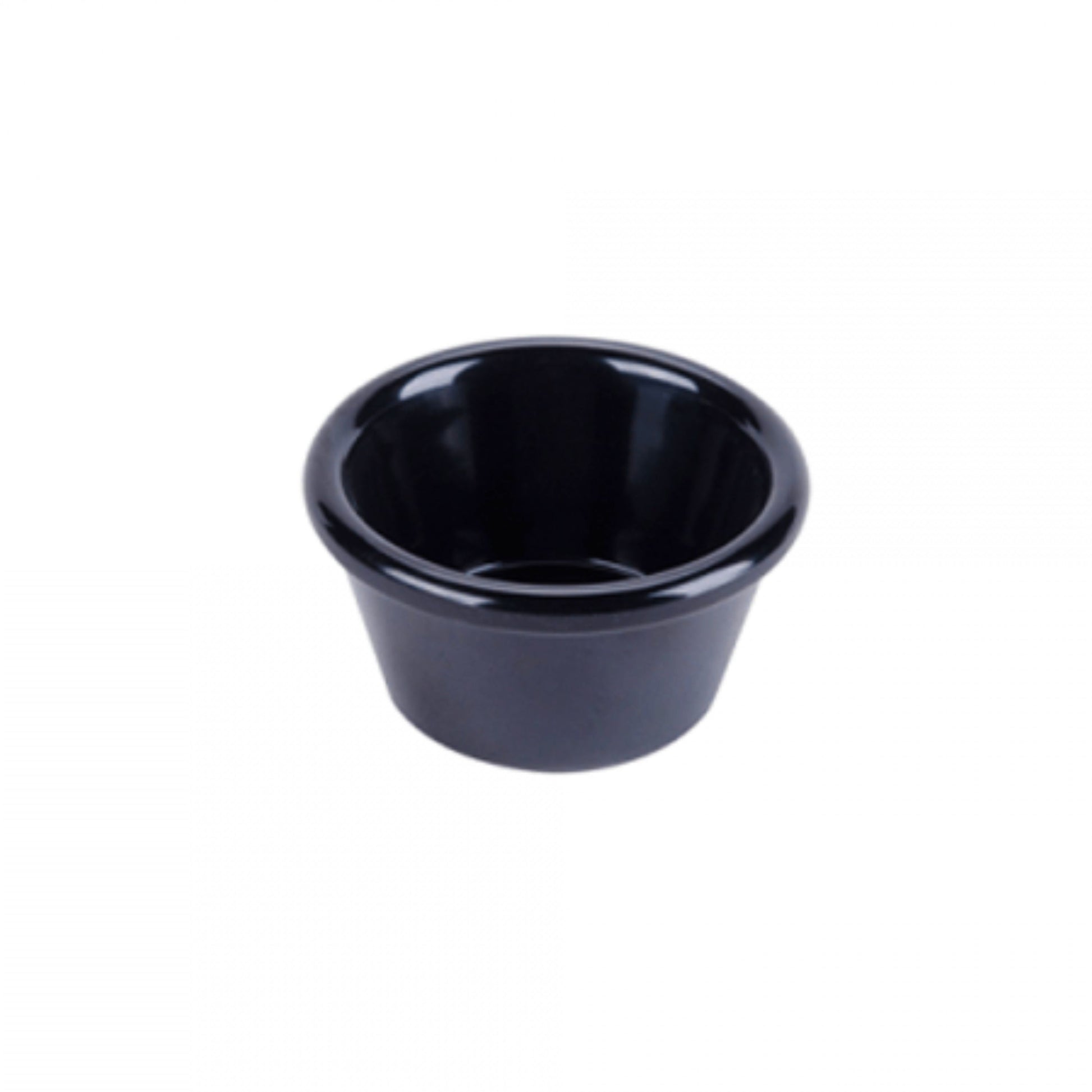 COPA RAMEKIN 1.5 OZ COLOR NEGRO (ANCHO)