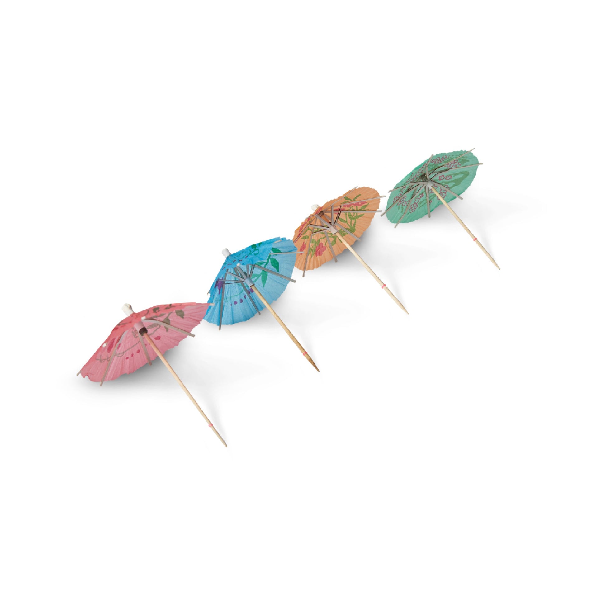 SOMBRILLAS DECORATIVAS DE MADERA Y PAPEL (144 PZAS)