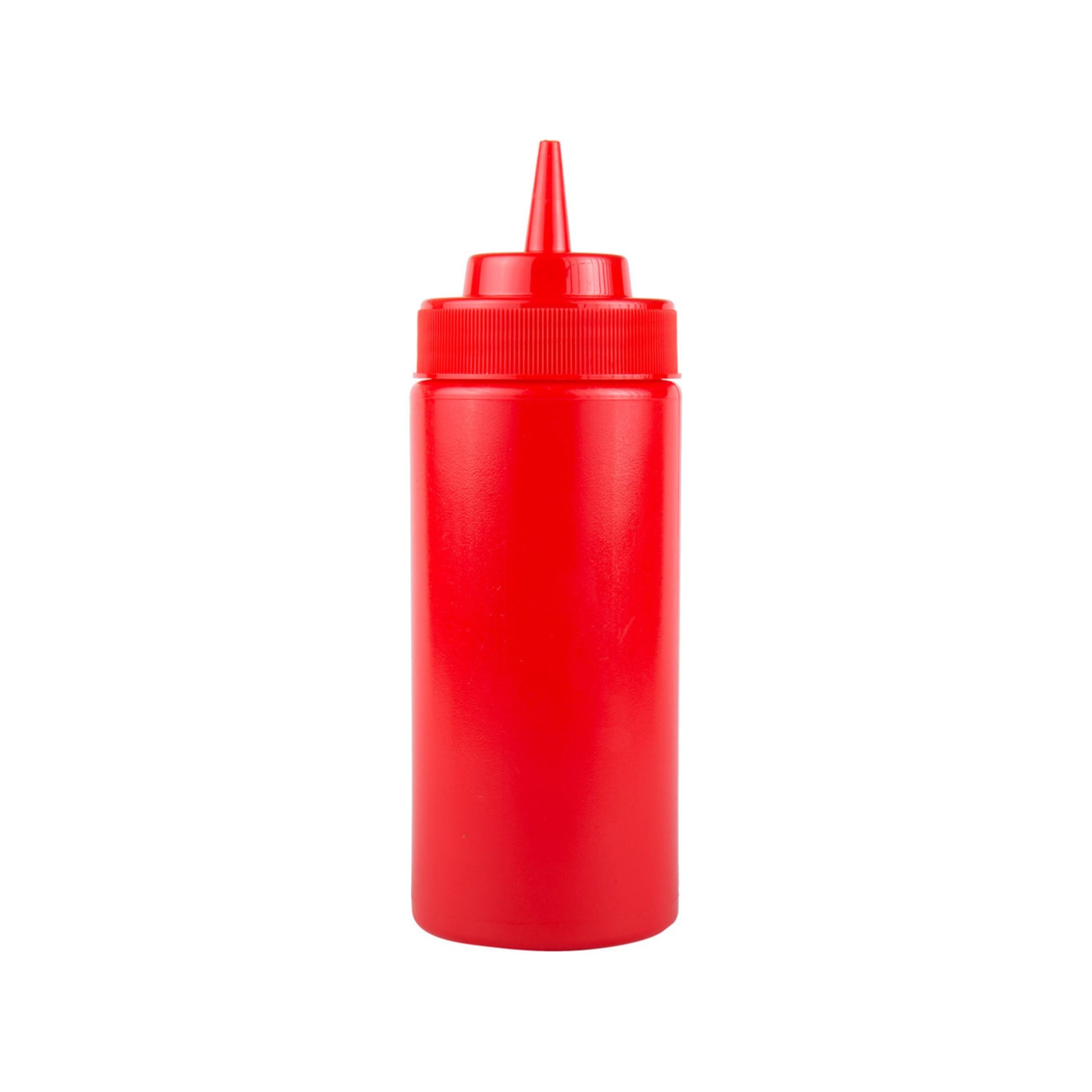 BOTE RECIPIENTE PARA ADEREZO ROJO 16 OZ