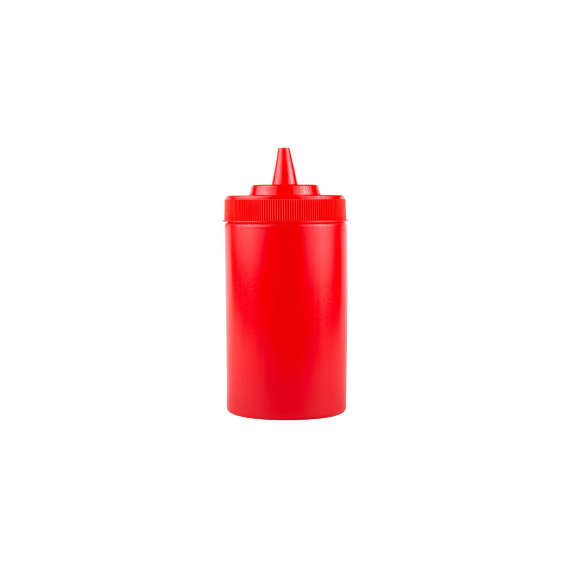 BOTE RECIPIENTE PARA ADEREZO ROJO 8 OZ