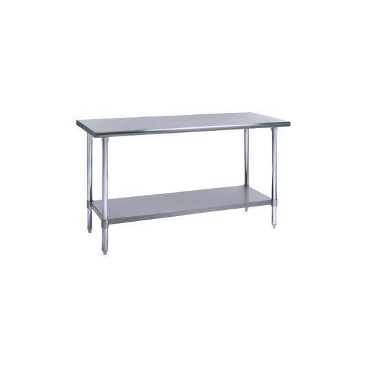MESA DE TRABAJO A INOX/GALV 60X120X86 CM