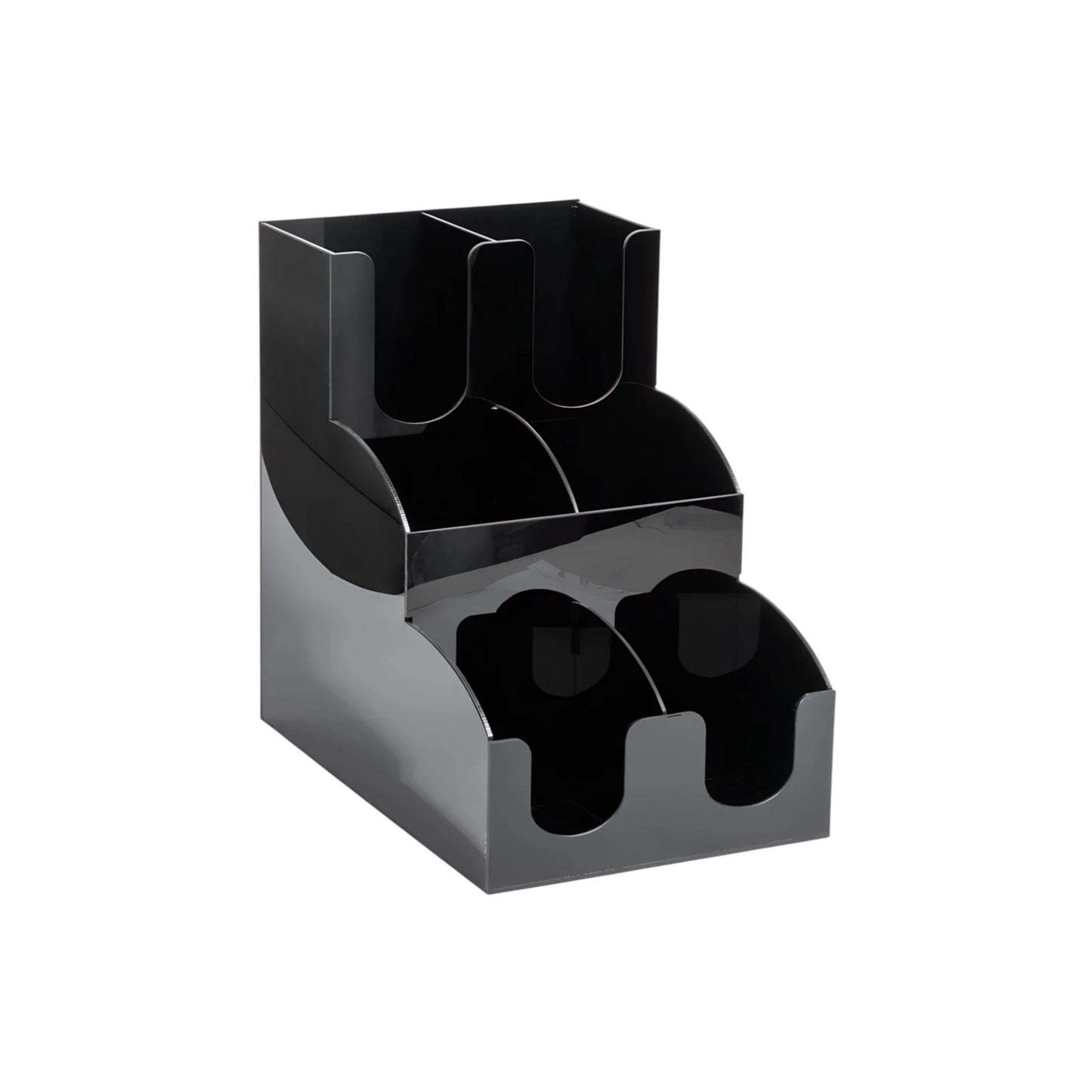 ORGANIZADOR DE VASOS DE CAFÉ 3 PISOS 2 LÍNEAS