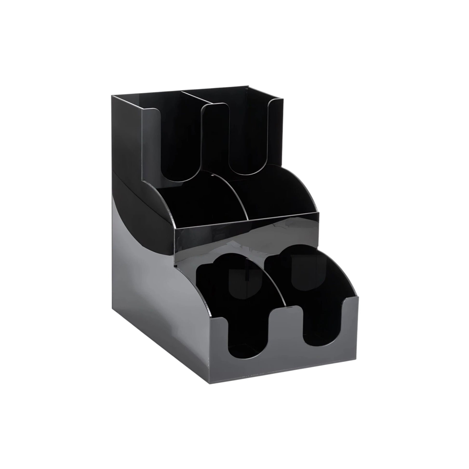 ORGANIZADOR DE VASOS DE CAFÉ 3 PISOS 2 LÍNEAS