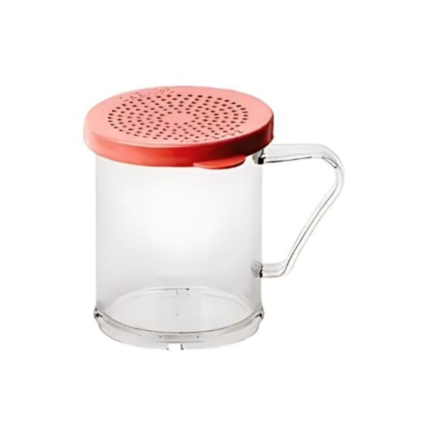 ESPOLVOREADOR DE POLICARBONATO PARA GRANO MEDIANO COLOR ROJO