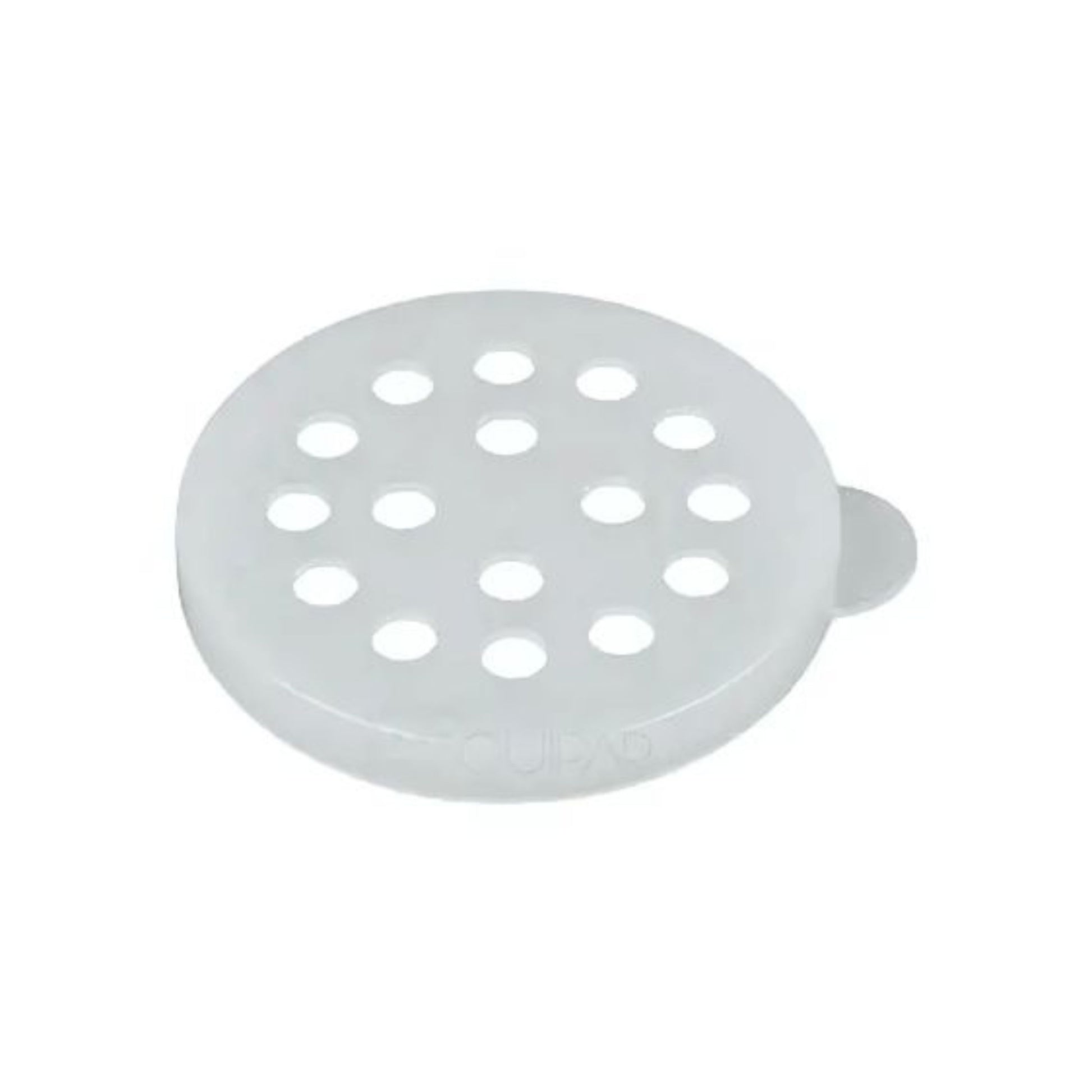 TAPA SÓLIDA PARA ESPOLVOREADOR DE PLÁSTICO COLOR TRANSPARENTE