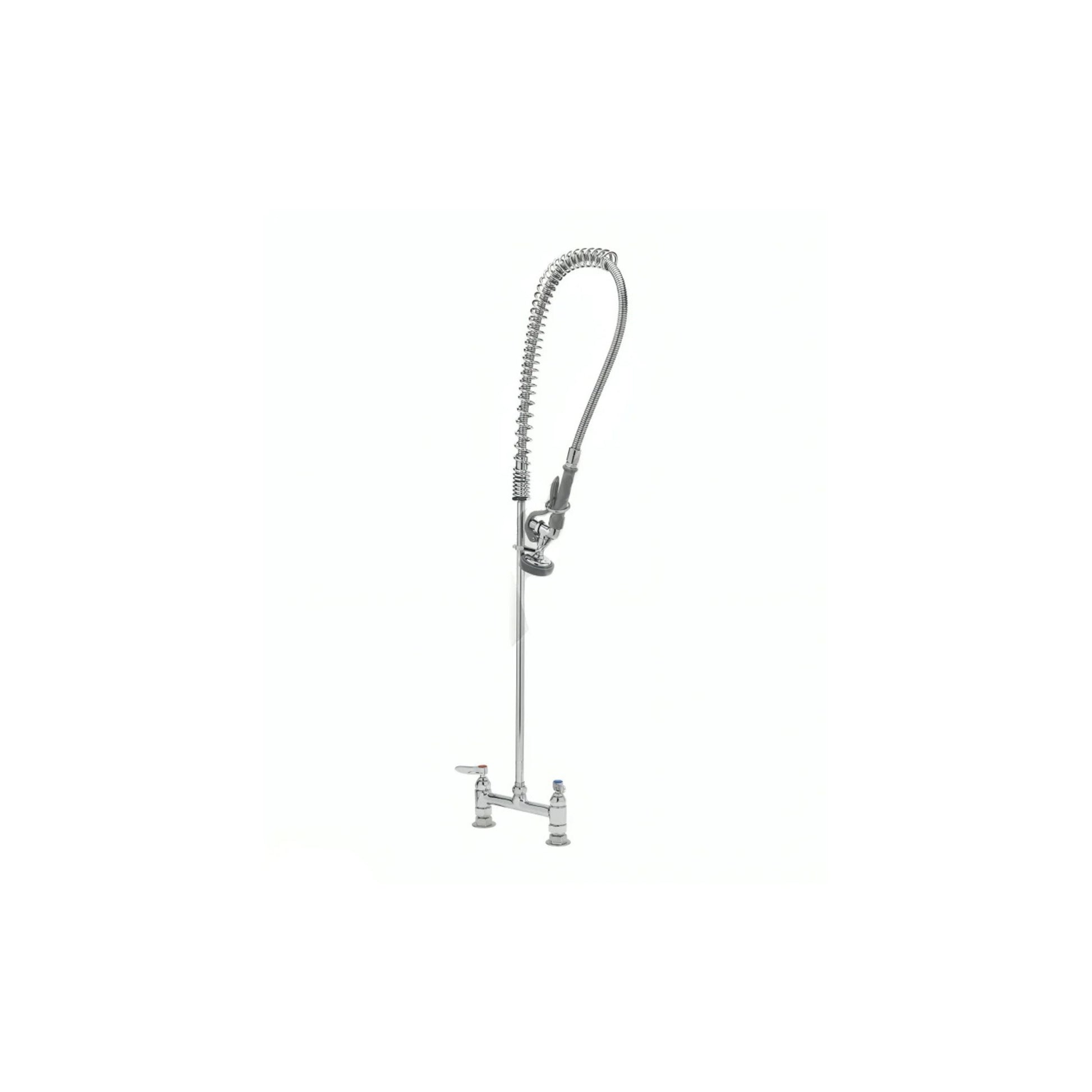 LLAVE DE PRELAVADO A PISO SENCILLA 8" DE PISO DE ENTRADA A ENTRADA