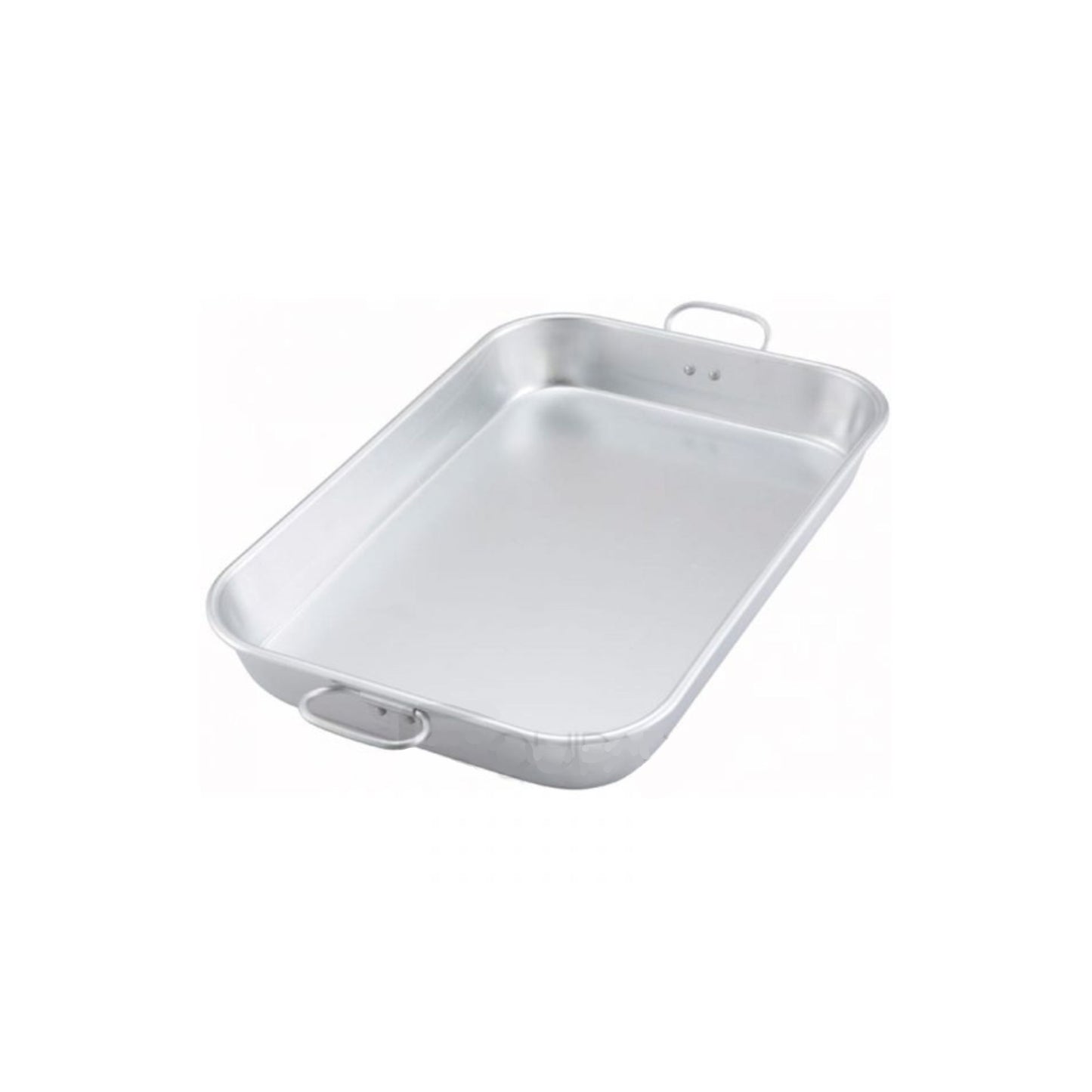 CHAROLA PARA HORNEAR CON OREJAS 12" X 18" X 2 1/4" ALUMINIO