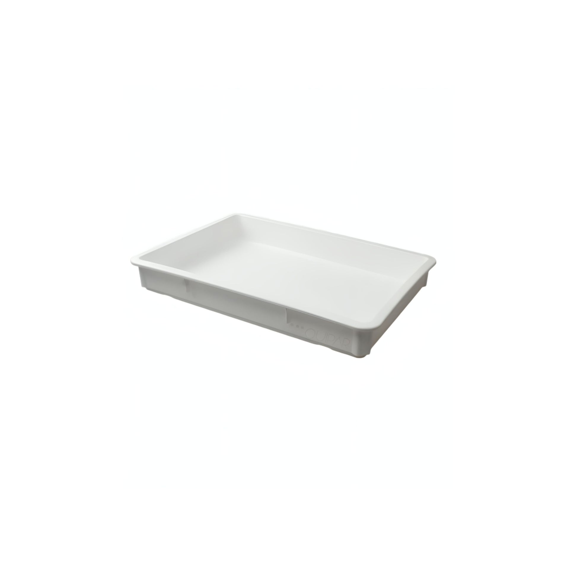 CAJA PARA MASA DE PIZZA 25.5X17.5X3" 18 LTS PP APILABLE