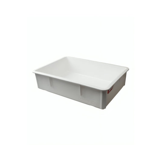 CAJA PARA MASA DE PIZZA 22.5X15X5" 20.5 L PP APILABLE