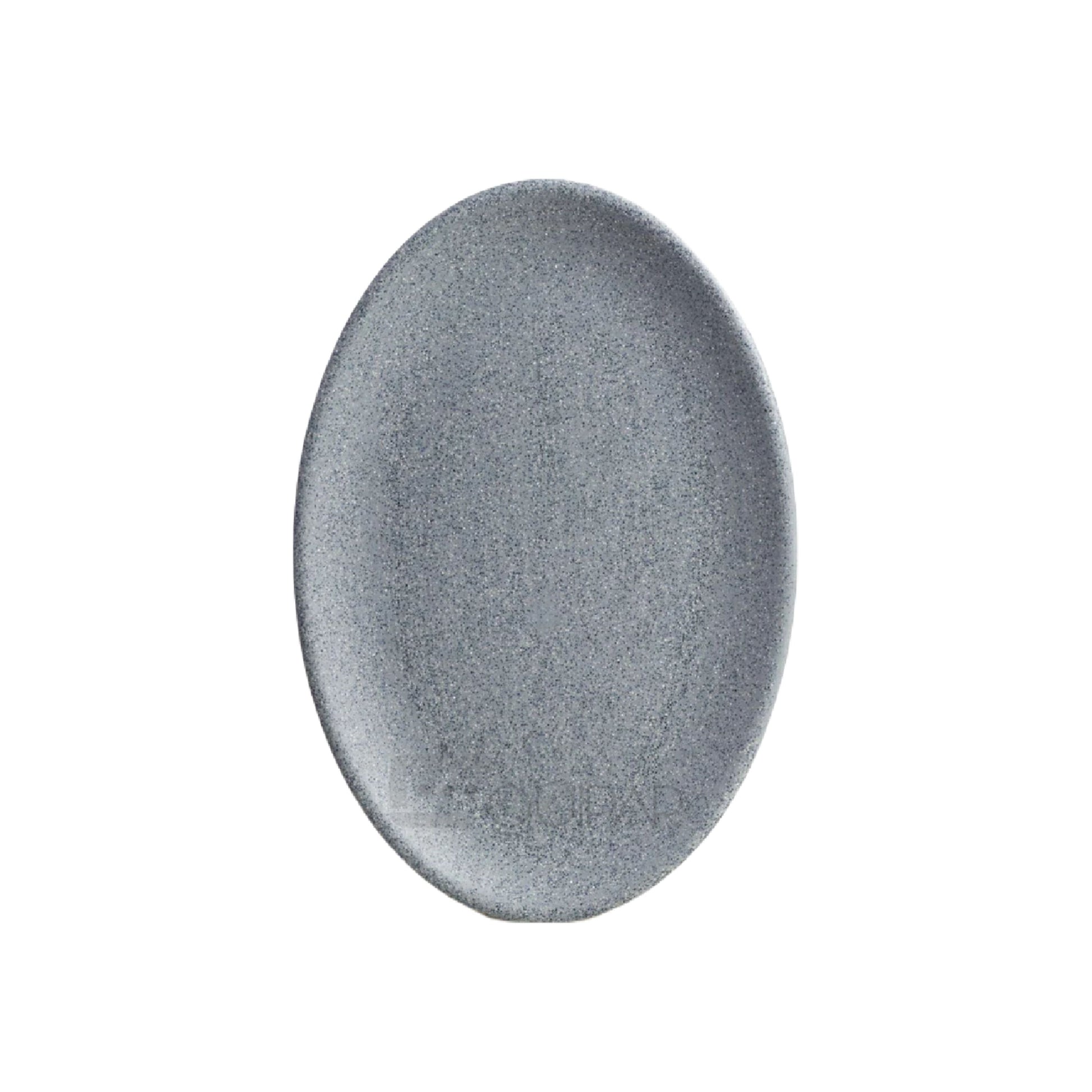 PLATO OVALADO 31 CM MELAMINA GREY GRANITE