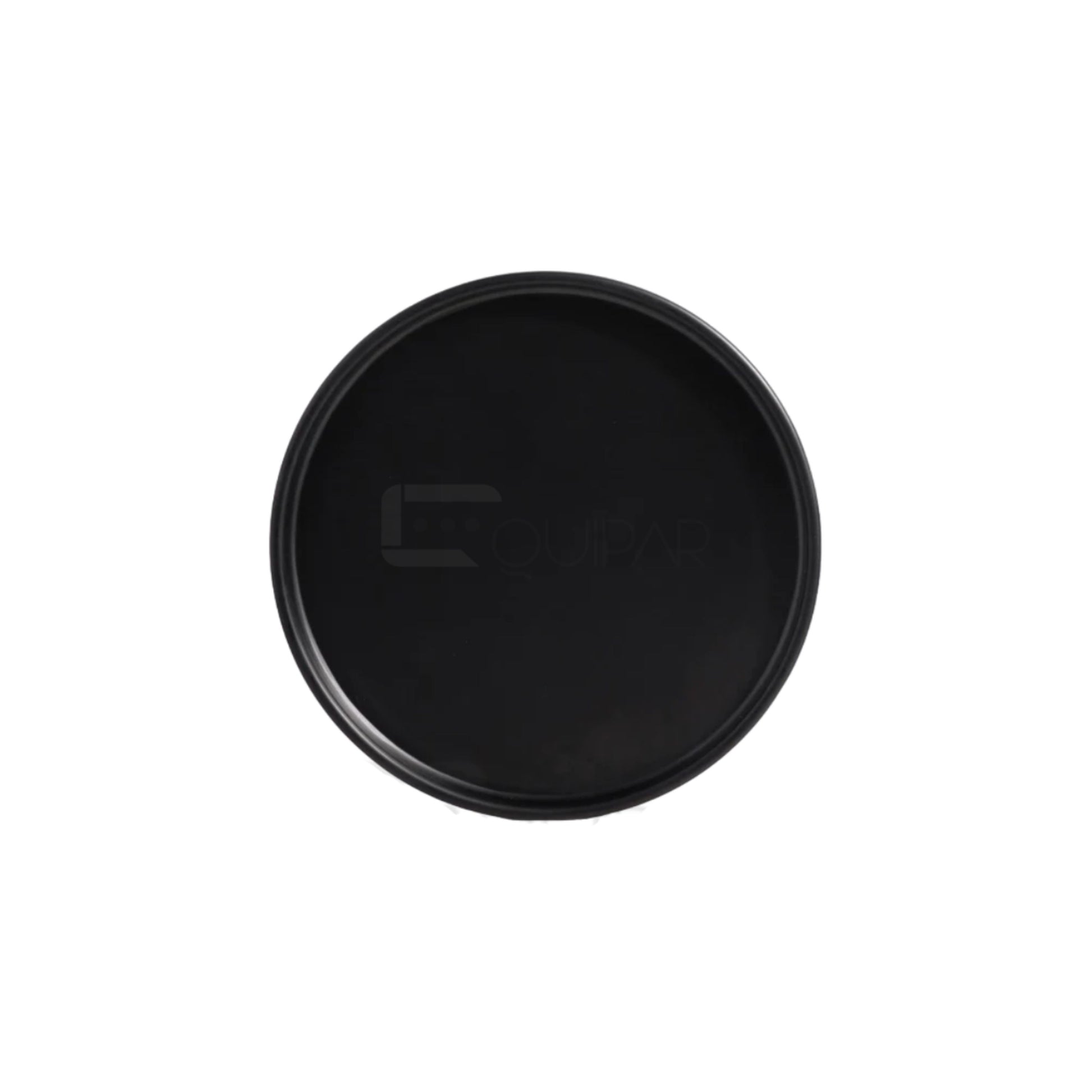 BARCELONA PLATO 20 CM MELAMINA NEGRA MATE