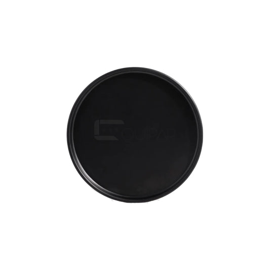 BARCELONA PLATO 20 CM MELAMINA NEGRA MATE