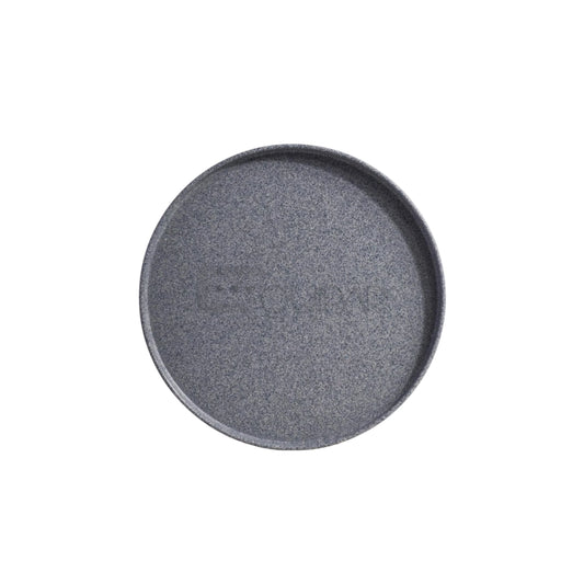 BARCELONA PLATO 27 CM MELAMINA GRAY GRANITE