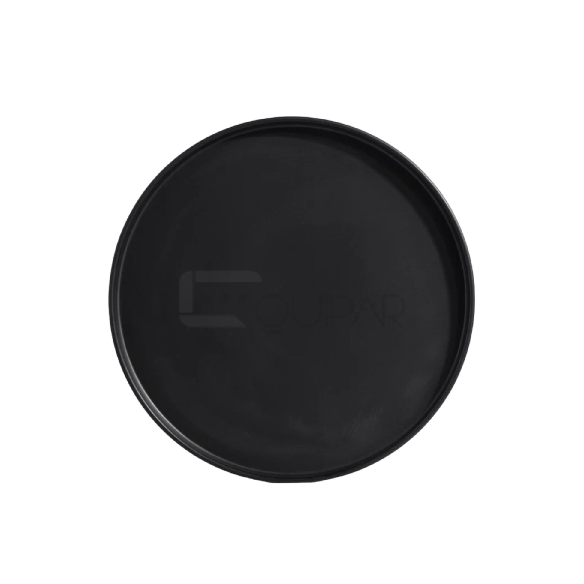 BARCELONA PLATO 27 CM MELAMINA NEGRA MATE