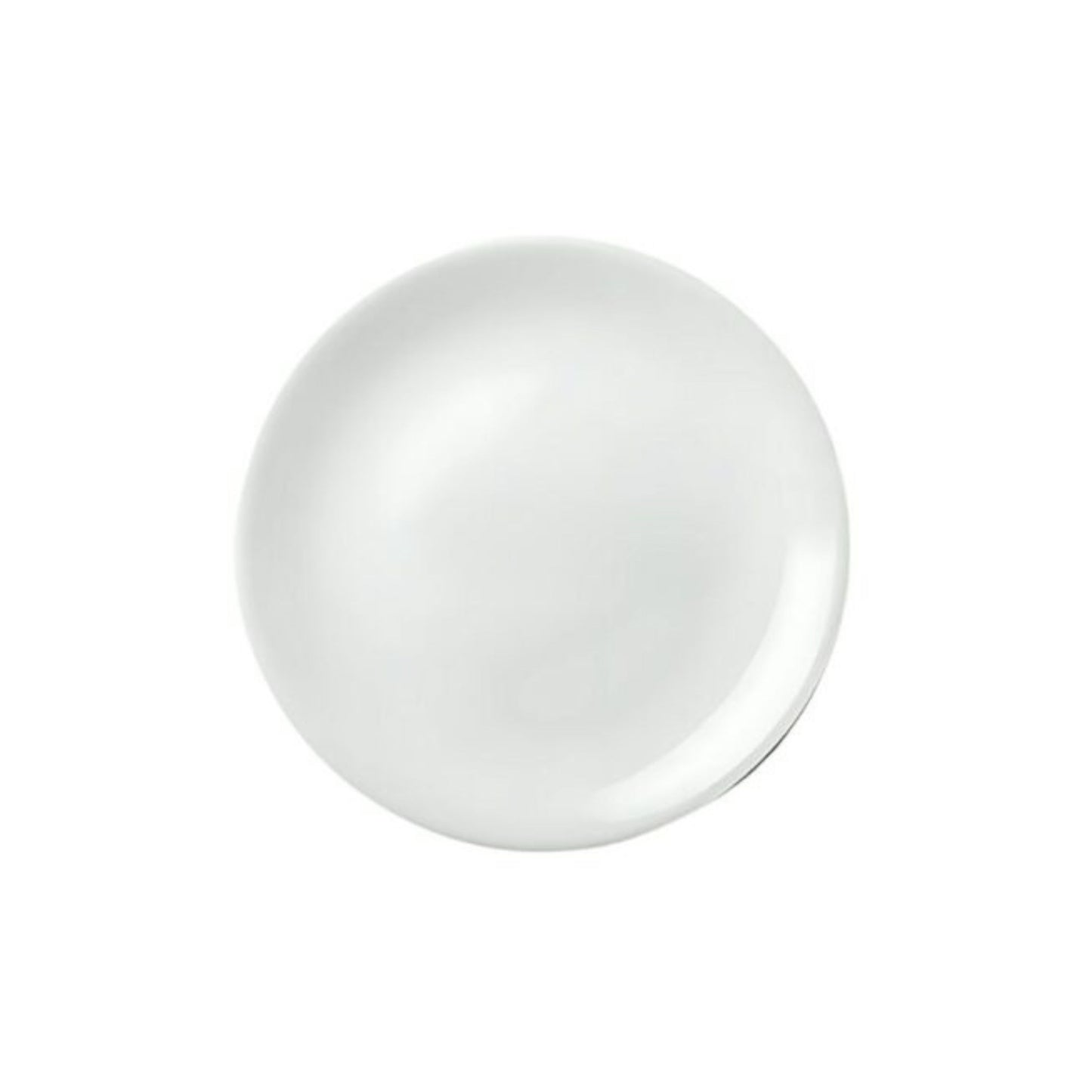 PLATO DE MELAMINA DIÁMETRO 20*1.6 CM LISO PREMIUM BLANCO