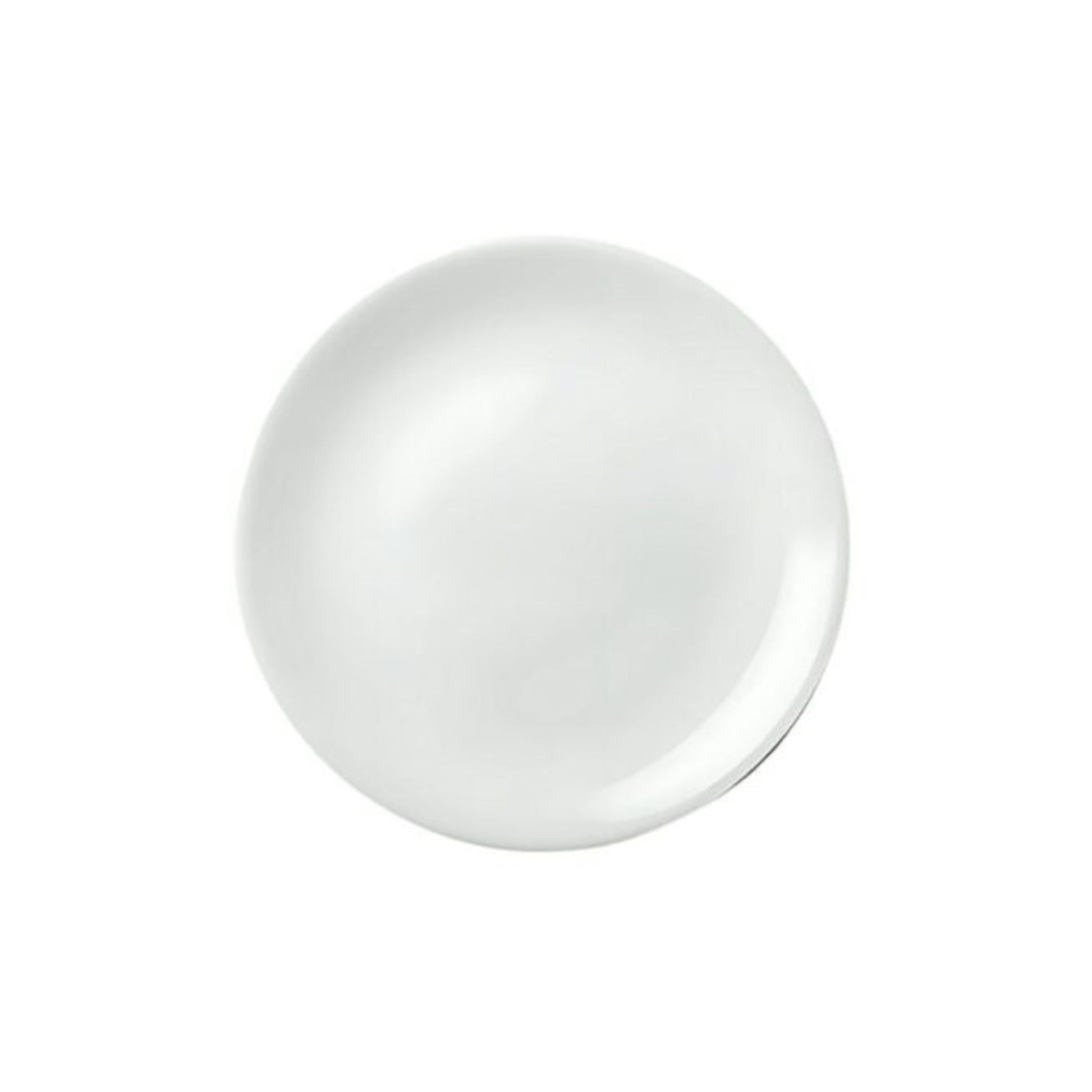 PLATO DE MELAMINA DIÁMETRO 20*1.6 CM LISO PREMIUM BLANCO