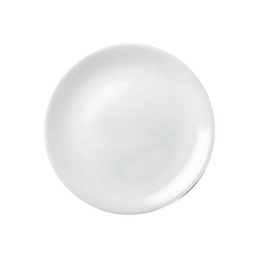 PLATO DE MELAMINA DIÁMETRO 26.4*2.5 CM LISO PREMIUM BLANCO