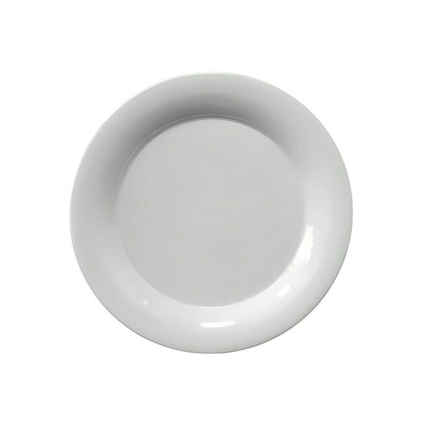 PLATO DE MELAMINA DIÁMETRO 20.2*1.9 CM RIM, PREMIUM BLANCO