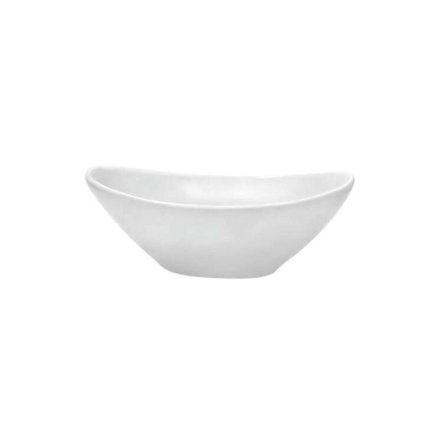 PLATITO HONDO 10 CM DE MELAMINA BLANCA