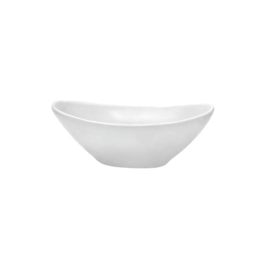 PLATITO HONDO 10 CM DE MELAMINA BLANCA