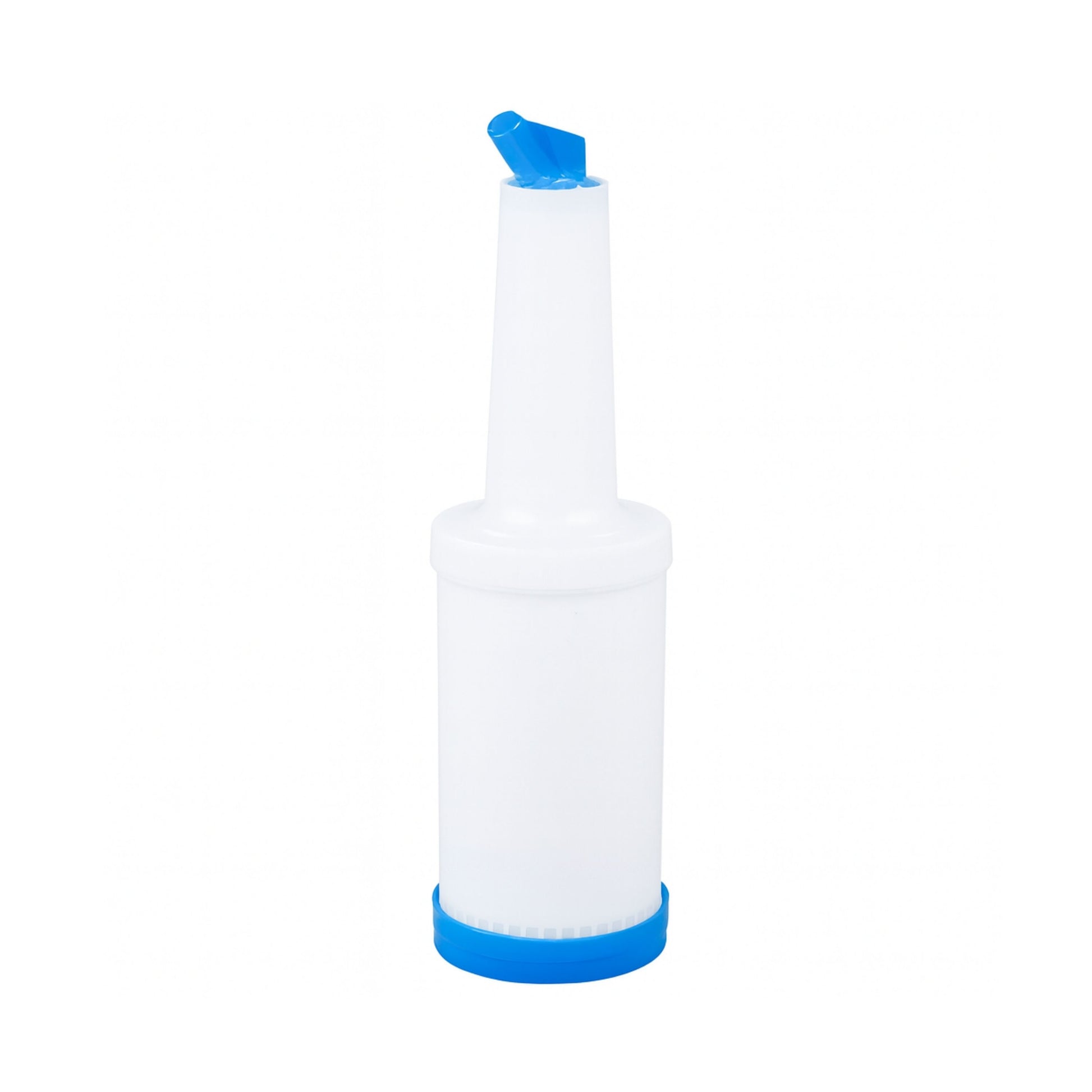 BOTE PARA MEZCLA 1 LITRO TAPA COLOR AZUL