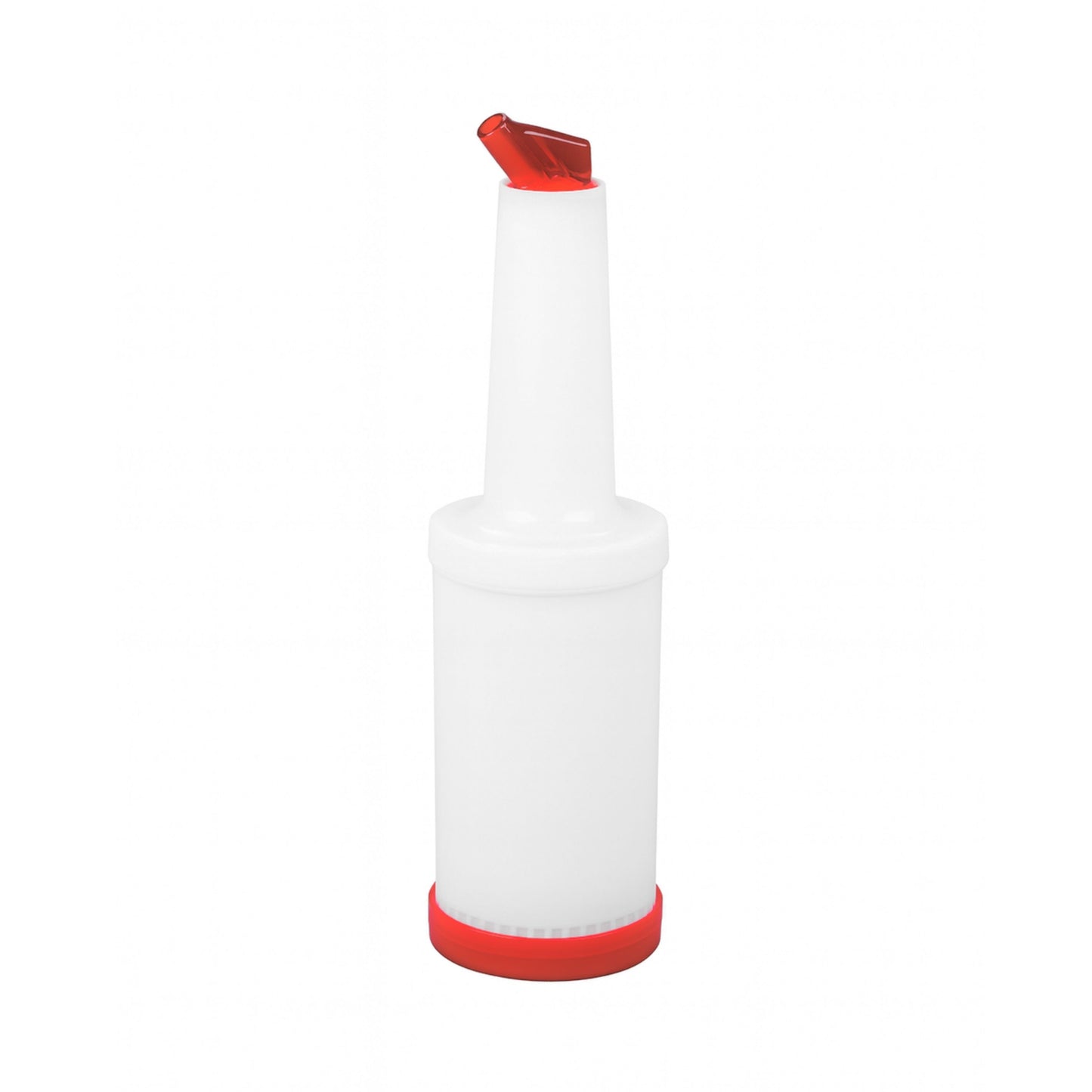 BOTE PARA MEZCLA 1 LITRO TAPA COLOR NARANJA