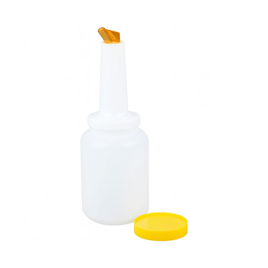 BOTE PARA MEZCLA 2 LITROS TAPA COLOR AMARILLO