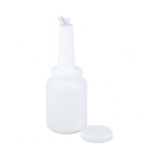 BOTE PARA MEZCLA 2 LITROS TAPA COLOR BLANCO