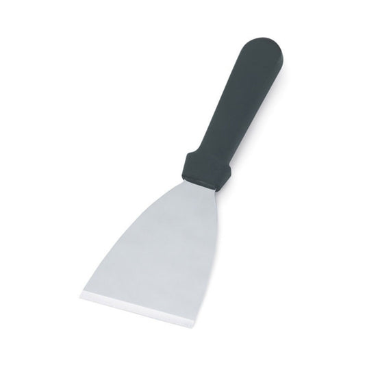 RASPADOR PARRILLA PLANO 4.5X4" MANGO PLÁSTICO