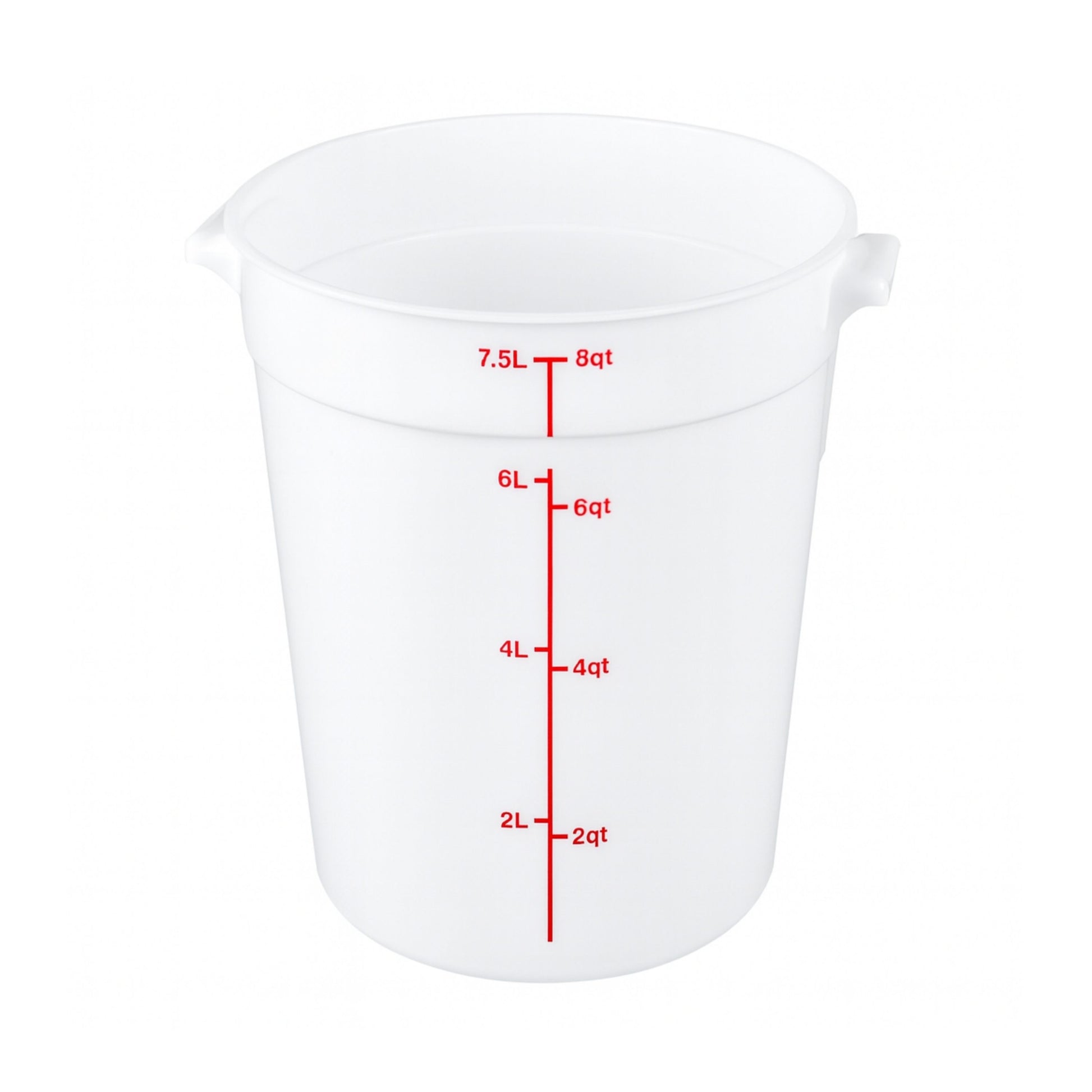 CONTENEDOR REDONDO POLIETILENO E 7.5L