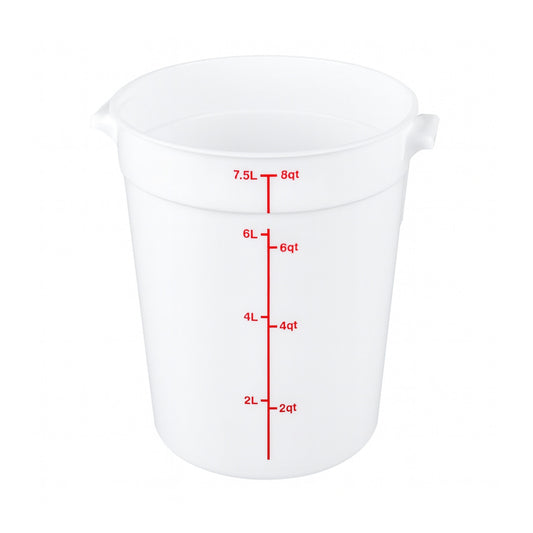 CONTENEDOR REDONDO POLIETILENO E 7.5L