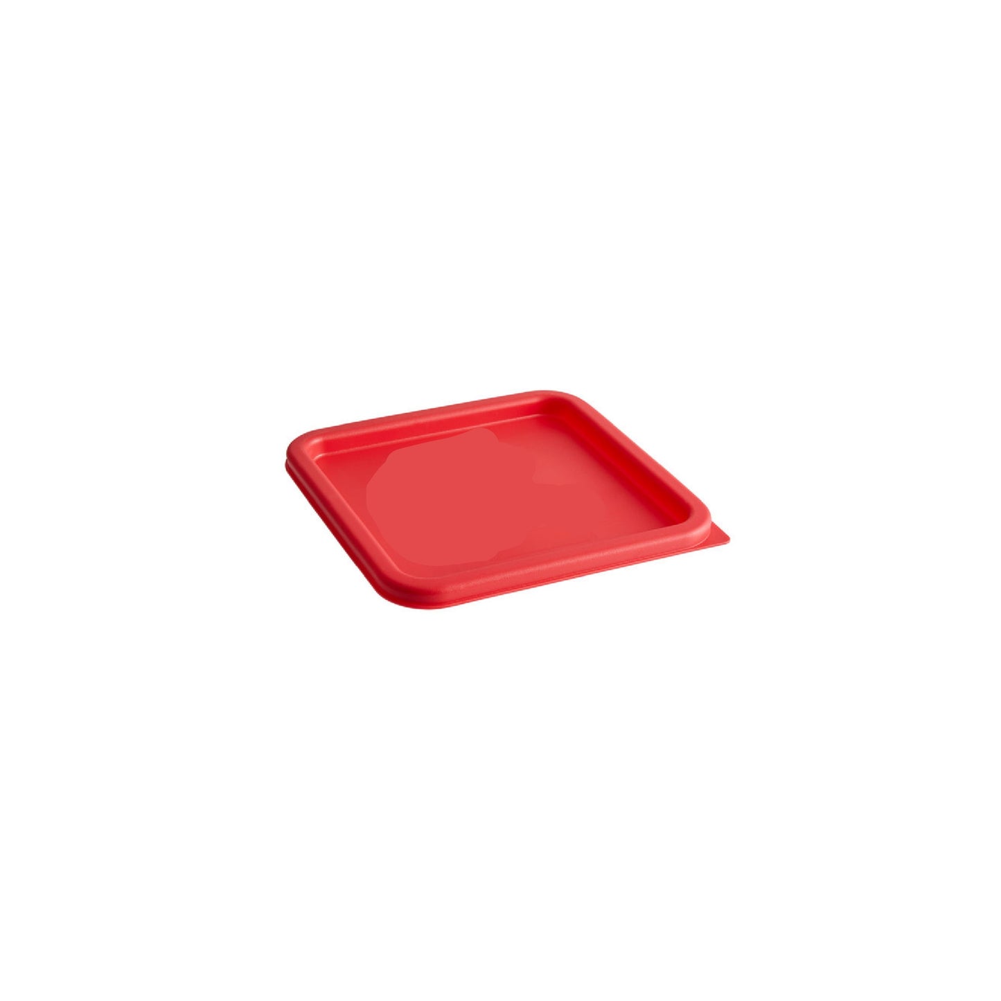 TAPA PARA CONTENEDOR PC CUADRADO 6L Y 8L ROJA