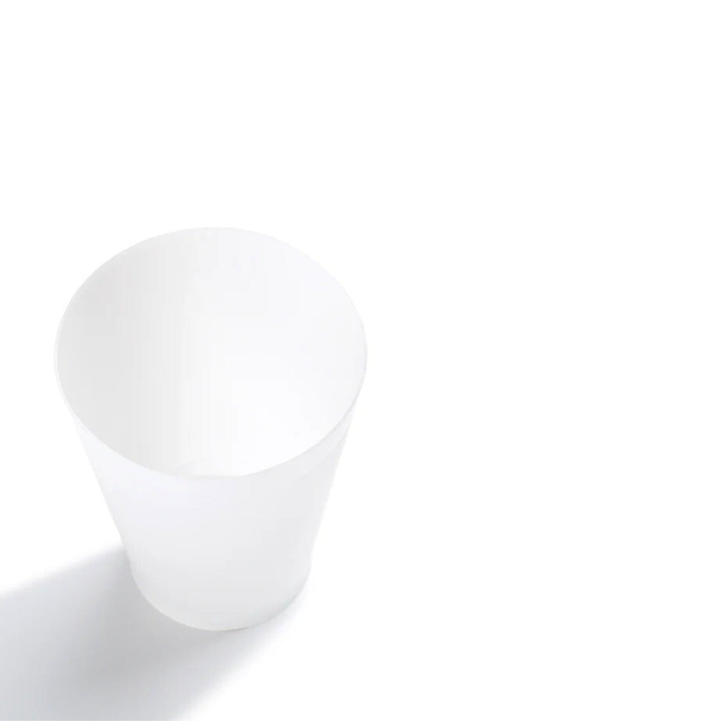 VASO DE 12OZ POLIPROPILENO ECONÓMICO SIN IMPRESIÓN