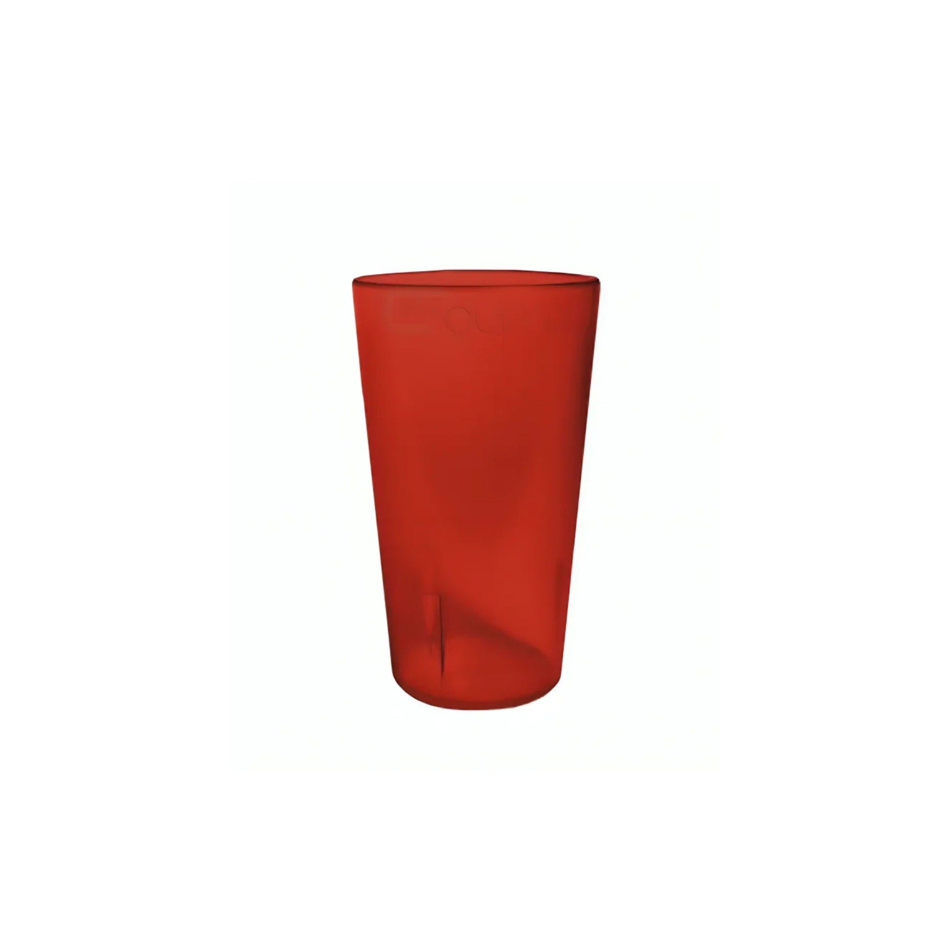 VASO PC 8 OZ ROJO